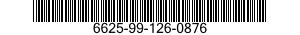 6625-99-126-0876 TEST INSTRUMENT AND 6625991260876 991260876