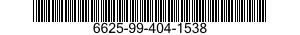 6625-99-404-1538 VOLTMETER 6625994041538 994041538