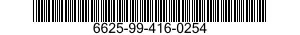 6625-99-416-0254 TESTER CAPACITY BAT 6625994160254 994160254