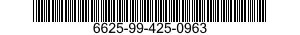 6625-99-425-0963 AMMETER 6625994250963 994250963