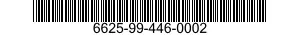 6625-99-446-0002 BASE,MOULDING,METER 6625994460002 994460002