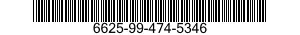 6625-99-474-5346 VOLTMETER 6625994745346 994745346