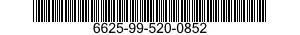 6625-99-520-0852  6625995200852 995200852