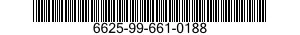 6625-99-661-0188 AMMETER 6625996610188 996610188