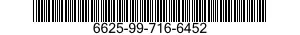6625-99-716-6452 TEST SET,RADIO 6625997166452 997166452