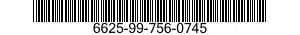 6625-99-756-0745 PROBE,TEST 6625997560745 997560745