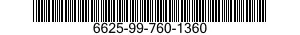 6625-99-760-1360  6625997601360 997601360