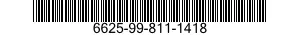 6625-99-811-1418 TEST SET,ELECTRONIC SYSTEMS 6625998111418 998111418