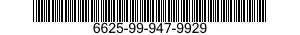 6625-99-947-9929 METER,ARBITRARY SCALE 6625999479929 999479929