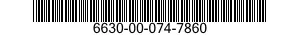 6630-00-074-7860  6630000747860 000747860
