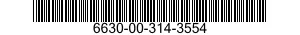 6630-00-314-3554  6630003143554 003143554