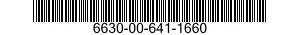 6630-00-641-1660  6630006411660 006411660