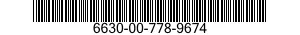 6630-00-778-9674  6630007789674 007789674