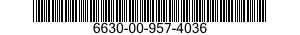 6630-00-957-4036 METER,HYDROGEN ION TEST 6630009574036 009574036