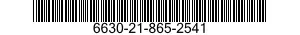 6630-21-865-2541  6630218652541 218652541