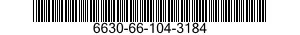 6630-66-104-3184 CALIBRATING SOLUTE, 6630661043184 661043184