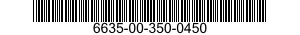 6635-00-350-0450  6635003500450 003500450