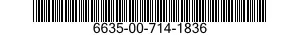6635-00-714-1836  6635007141836 007141836