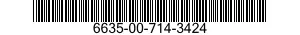 6635-00-714-3424  6635007143424 007143424
