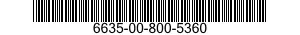 6635-00-800-5360  6635008005360 008005360