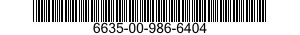6635-00-986-6404 BALANCING MACHINE,DYNAMIC-STATIC,GYRO-ROTOR 6635009866404 009866404