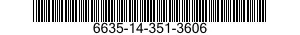 6635-14-351-3606  6635143513606 143513606