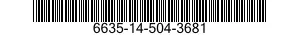6635-14-504-3681 TESTING MACHINE,VIBRATION FATIGUE 6635145043681 145043681