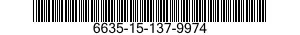 6635-15-137-9974 MACCHINA UNIVER.PER 6635151379974 151379974