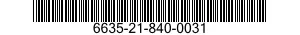 6635-21-840-0031 GAGE 6635218400031 218400031