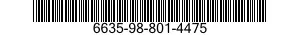 6635-98-801-4475  6635988014475 988014475