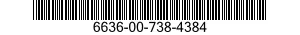 6636-00-738-4384  6636007384384 007384384