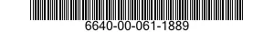 6640-00-061-1889 CYLINDER,GRADUATED,LABORATORY 6640000611889 000611889