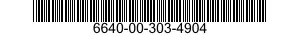 6640-00-303-4904  6640003034904 003034904