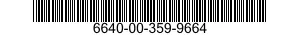 6640-00-359-9664  6640003599664 003599664