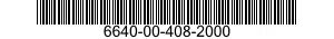 6640-00-408-2000  6640004082000 004082000