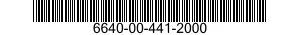 6640-00-441-2000 STOPPER,BOTTLE 6640004412000 004412000