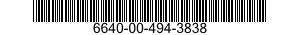 6640-00-494-3838 CLAMP,RUBBER TUBING,REGULATING 6640004943838 004943838