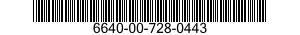 6640-00-728-0443  6640007280443 007280443