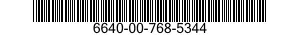 6640-00-768-5344  6640007685344 007685344
