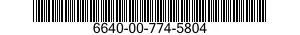 6640-00-774-5804  6640007745804 007745804