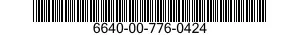 6640-00-776-0424  6640007760424 007760424