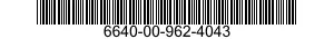 6640-00-962-4043  6640009624043 009624043