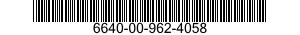 6640-00-962-4058  6640009624058 009624058
