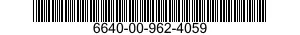 6640-00-962-4059  6640009624059 009624059