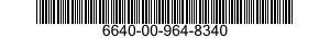 6640-00-964-8340  6640009648340 009648340