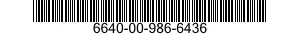6640-00-986-6436  6640009866436 009866436