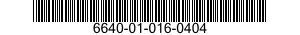 6640-01-016-0404  6640010160404 010160404