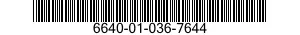 6640-01-036-7644  6640010367644 010367644