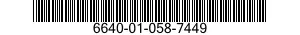 6640-01-058-7449  6640010587449 010587449