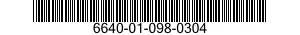 6640-01-098-0304  6640010980304 010980304